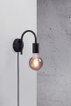 Nordlux Venice Vegglampe i svart metall